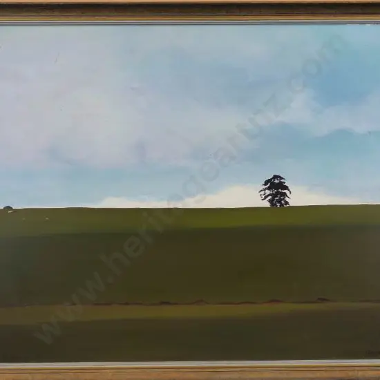 EUNICE (20th Cent.) - Landscape with Tree