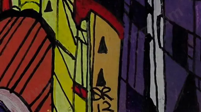 RIMMER, David (21st Cent) - Cityscape Buildings 1 Image 1++