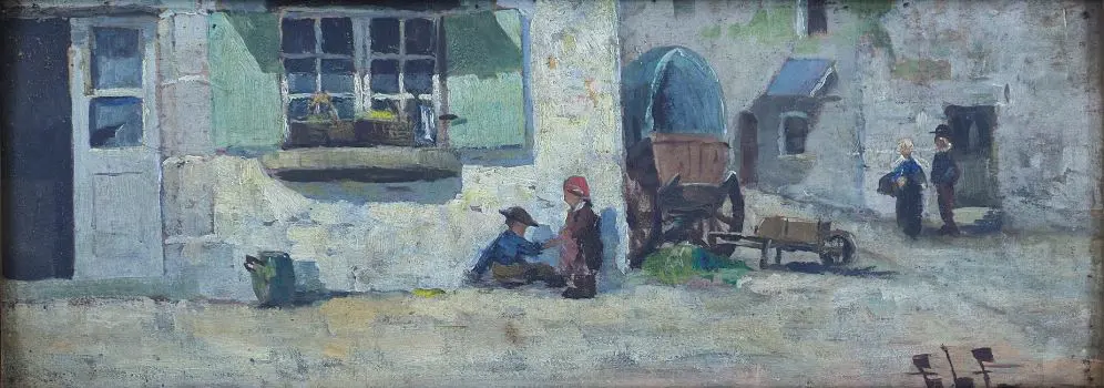 ELF (initials only) - European Village scene Image 1++