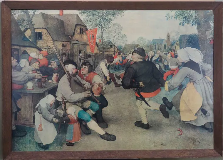 BRUEGEL, Pieter (1525-1569) - Peasant Dance (1568) Image 1++
