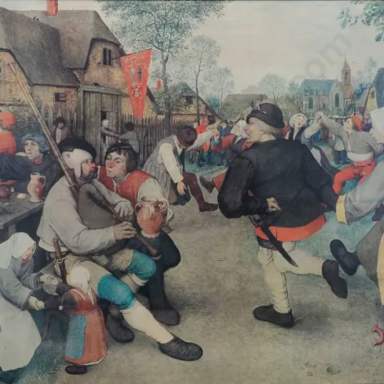 BRUEGEL, Pieter (1525-1569) - Peasant Dance (1568)