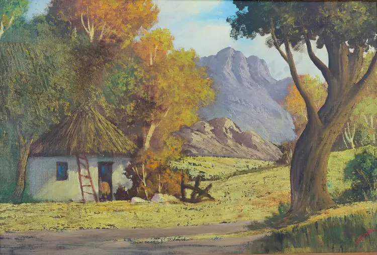 FOURE, K.J (20th Cent.) - Capetown Bure, South Africa Image 1++