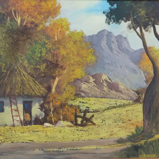 FOURE, K.J (20th Cent.) - Capetown Bure, South Africa