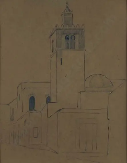 WEEKS, John (1888-1965) - North African City Street Image 1++