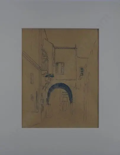 WEEKS, John (1888-1965) - North African City Street Image 1++