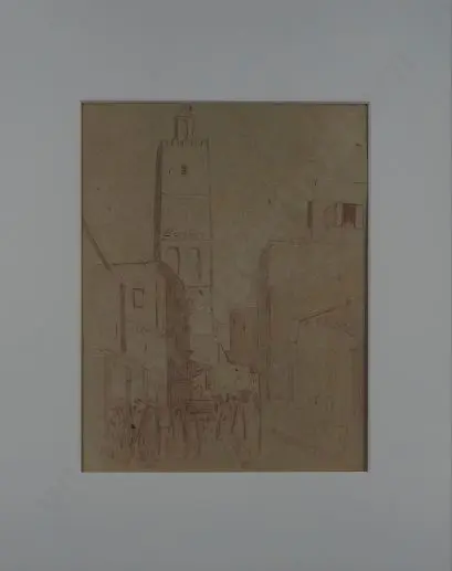 WEEKS, John (1888-1965) - North African City Street Image 1++