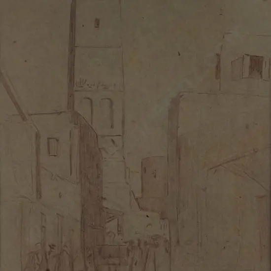 WEEKS, John (1888-1965) - North African City Street