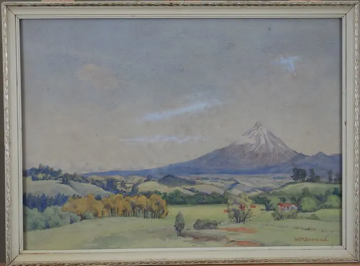 BARRAUD, Willliam Mowbray (1897-1966) - Mount Egmont Image 1++