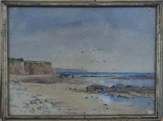 STRANGMAN, L.P. (20th Cent.) - Poor Head from the Strand, Cork - 1930 Image 1++