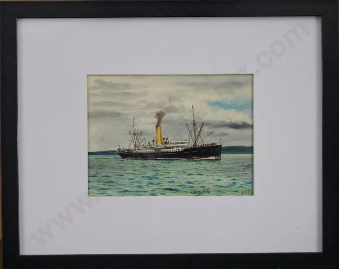 WATKIN, Eric Arthur (1895-1961) - SS Ulimaroa Image 1++