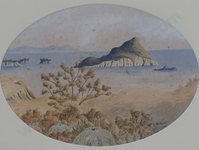 WYKES, M (19th Cent.) - Hauraki Gulf Image 1++