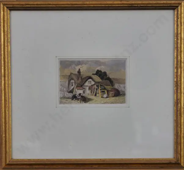 CRABBE, George (1754-1832) - The House in which George Crabbe was Born Image 1++