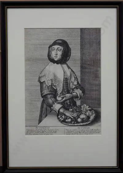 HOLLAR, Wenceslaus (1607-1677) - Autumn Image 1++