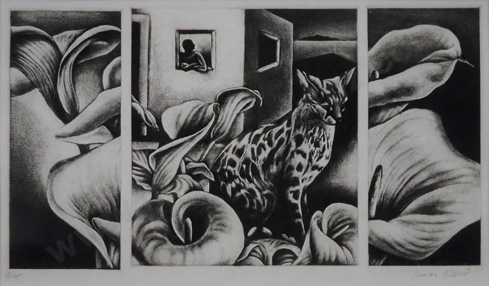 WARD, Vivian (1950-) - Abstract Image 1++