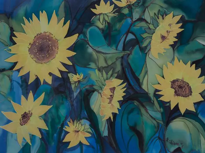 UNKNOWN Artist (A71) - Sunflowers Image 1++