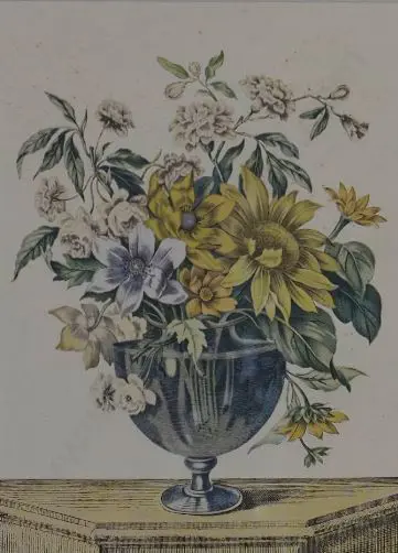 A52 - Unknown - Two Pictures of Flowers Image 1++