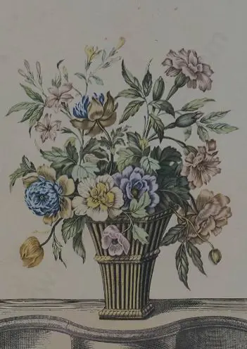 A52 - Unknown - Two Pictures of Flowers Image 1++
