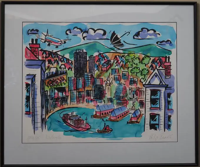 BEADLE, Philip (1959-) - Wellington Harbour Image 1++
