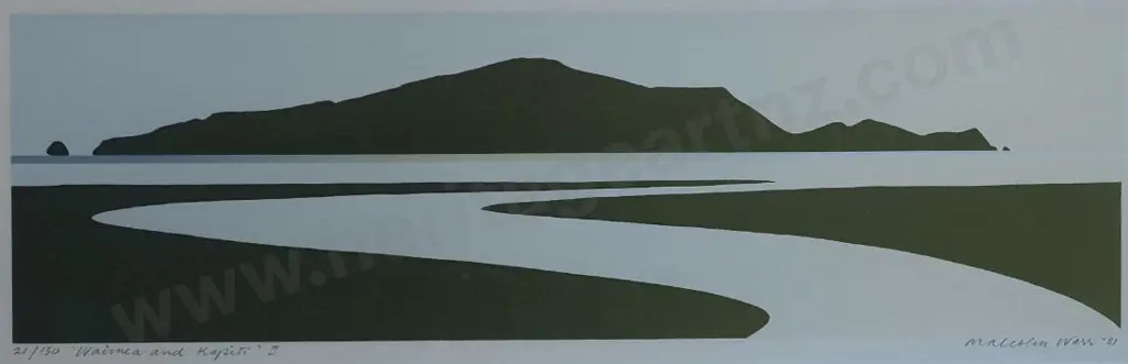 WARR, Malcolm (1939-) - Waimea and Kapiti 2 Image 1++