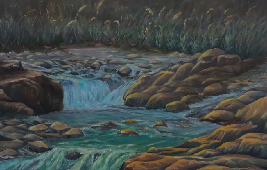 ABBOTT, Elva (21st Cent.) - Mahuia Stream Image 1++