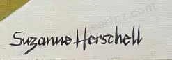 HERSCHEL, Suzanne (20th Cent.) - Abstract Landscape Image 1++