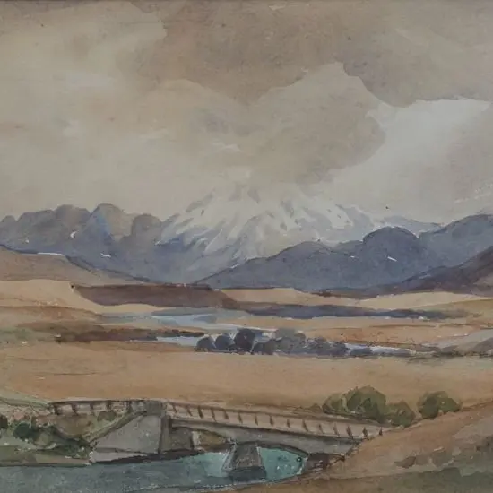 RUSH, William J. (1872-1965) - Mount Ruapehu
