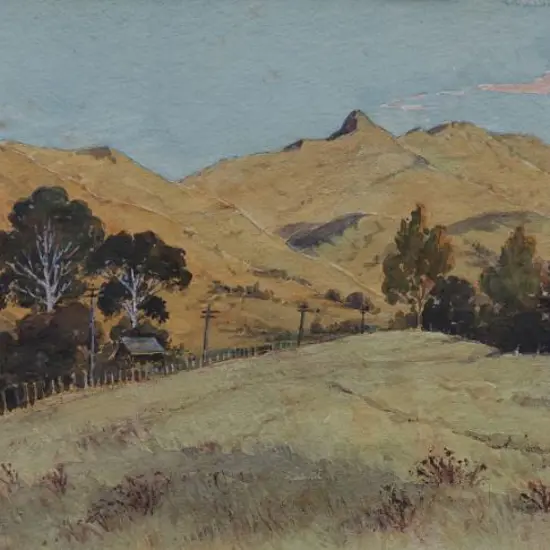 RUSH, William J. (1872-1965) - Te Mata Peak