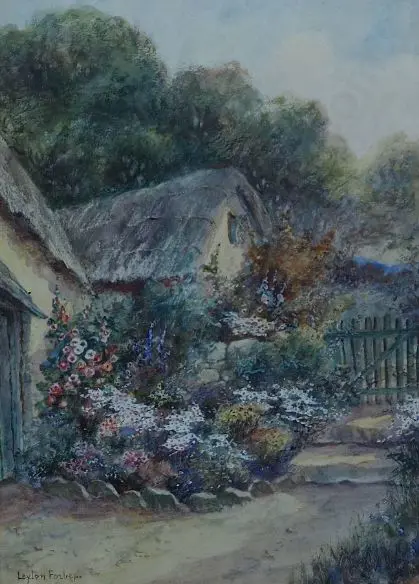 FORBES, Leyton (1900-1925) - The Garden Gate Image 1++