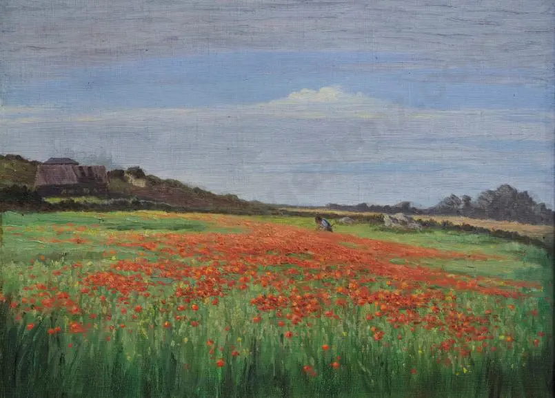 SHERRIFF, George (1846-1930) - In Flanders Fields Image 1++