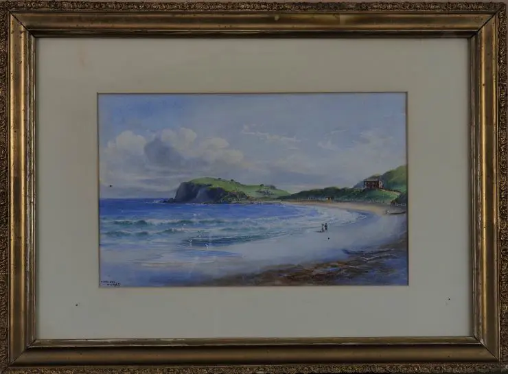 BAKER, William George (1864-1929) - Titahi Bay, Wellington Image 1++