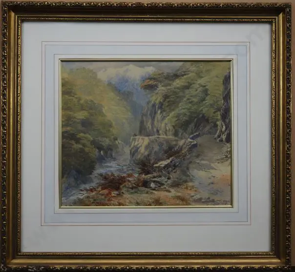 GULLY, John (1819-1888) - Otira Gorge Image 1++