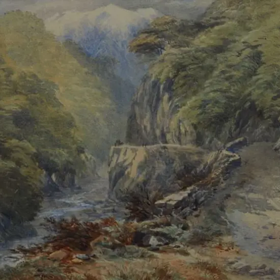 GULLY, John (1819-1888) - Otira Gorge