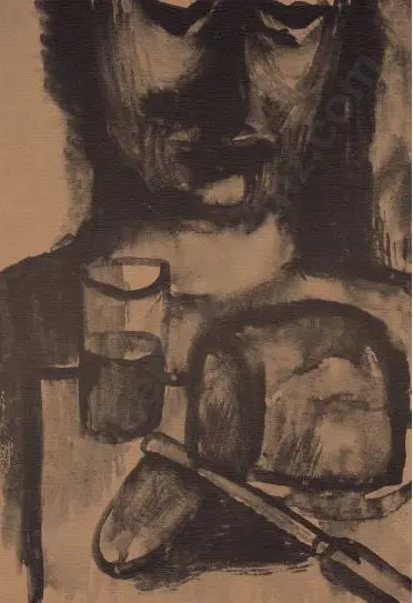 McCAHON, Colin (1919-1987) - 15 Drawings - December '51 to May '52 Image 1++