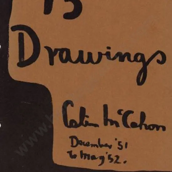 McCAHON, Colin (1919-1987) - 15 Drawings - December '51 to May '52