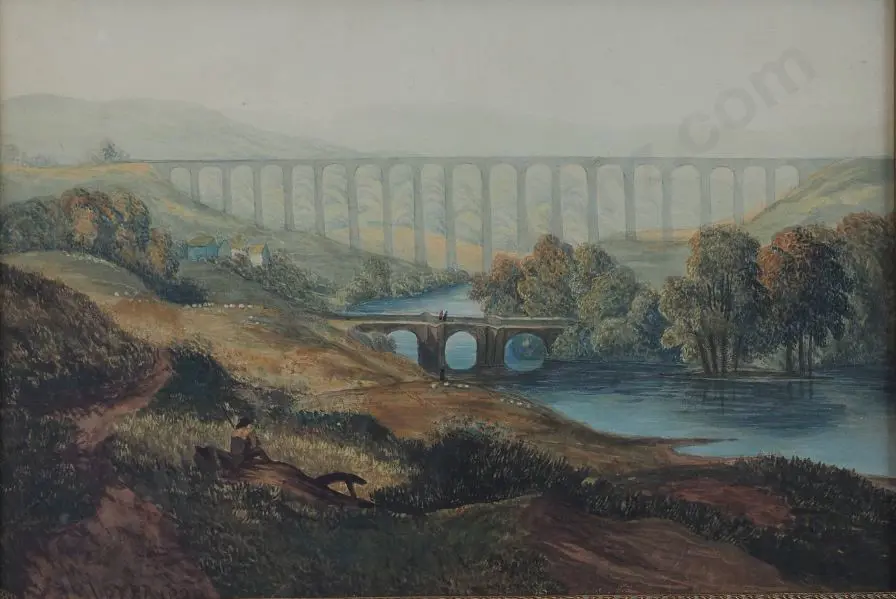 GLOVER, John (1767-1849) - Shropshire Union System - Pontcysyllte Branch - 1827 Image 1++