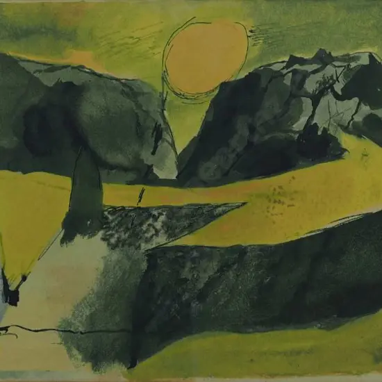 SUTHERLAND, Graham (1903-1980) - Abstract - Signed and dated '37