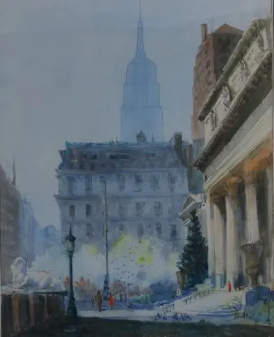UNKNOWN Artist - New York, Public National Bank Image 1++