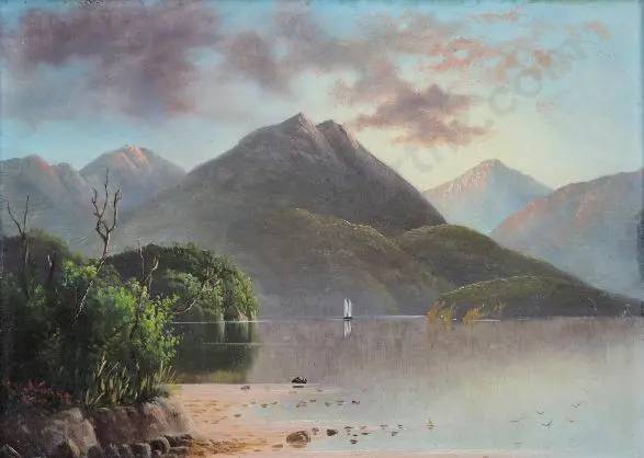 KIRKWOOD, Henry William (1854-1925) - Lake Wanaka Image 1++