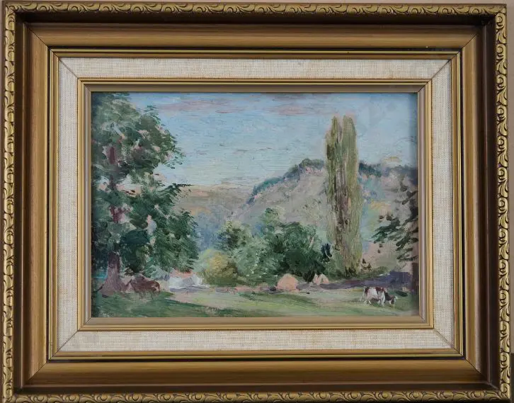 COX, David (1783-1859) - Pastoral Scene on Outskirts of Town Image 1++