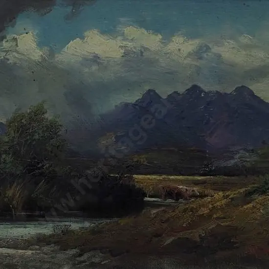 WILSON, L.W. (1850-1912) - Mount Grey, Canterbury