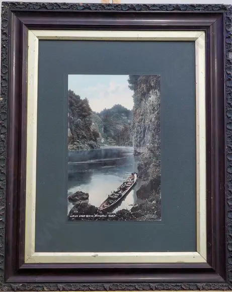 WATKINSON, Arthur Edgar (1882-1918) - Lower Drop Scene, Wanganui River - c.1905 Image 1++