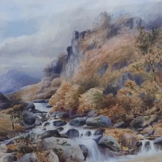 BOOTH, J. (1867-1953) - On the Lledr