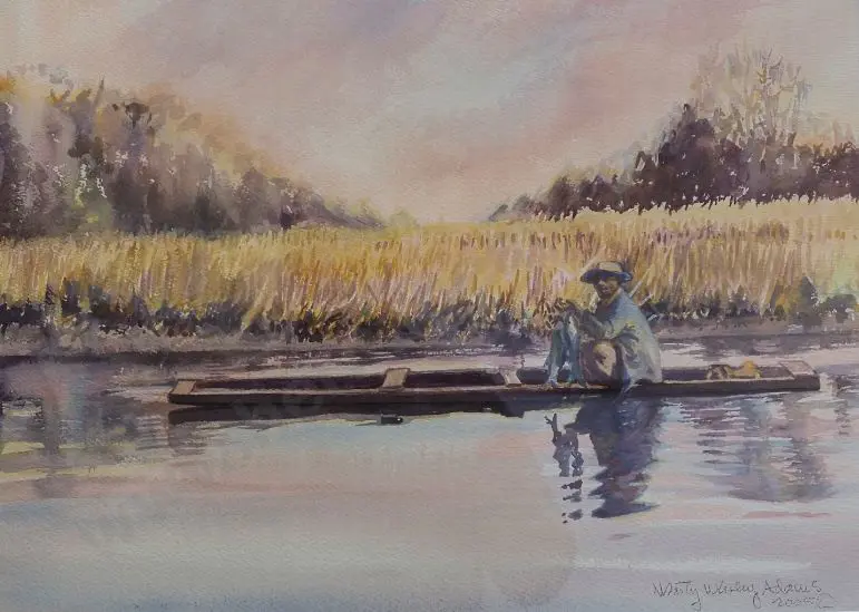 ADAMS, Marty Whaley (21st Cent.) - Gippy Plantation - in the Everglades Image 1++