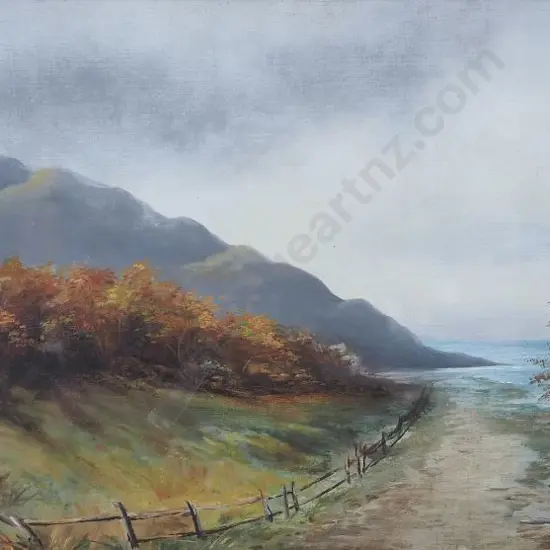 TICKLE, G (19th Cent.) - Coastal Road
