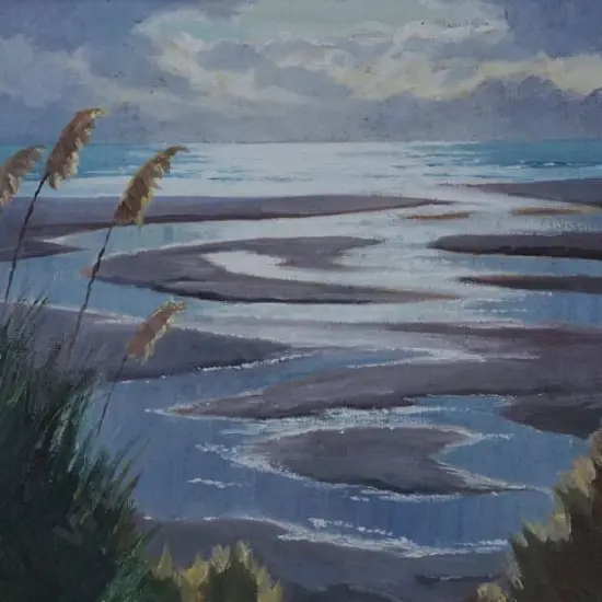 LATTEY, Edward B (1899-1986) - Low Tide - Hokio