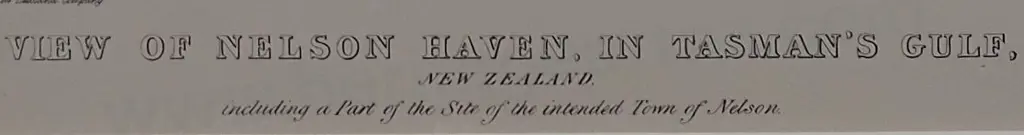 HEAPHY, Charles (1820-1881) - View of Nelson Haven in Tasman's Gulf Image 1++