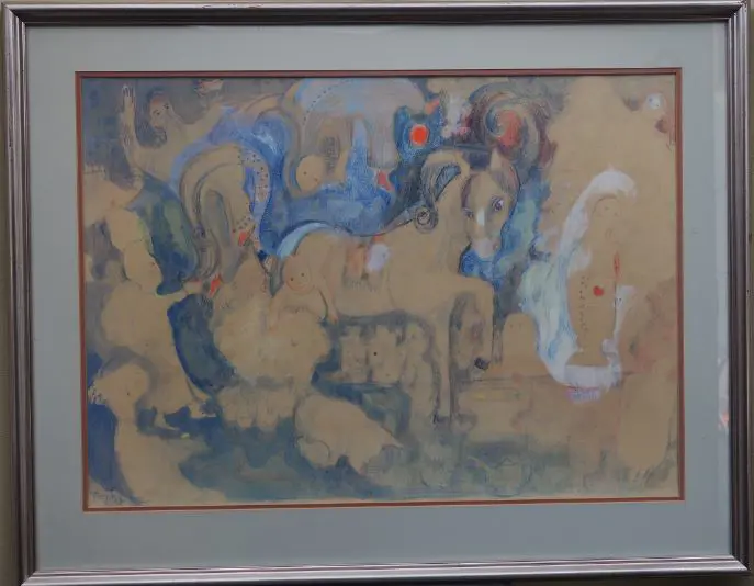 GINN, Ellinore (1915-1995) - Dancing Horse Image 1++