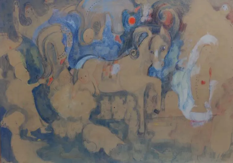 GINN, Ellinore (1915-1995) - Dancing Horse Image 1++