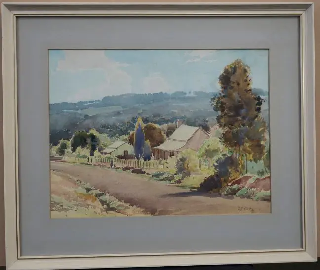 GALLOP, Herbert Reginald (1890-1958) - The Country Road Image 1++