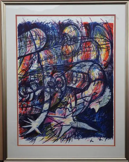 BLAIR, Phillipa (1945-) - M.M./ Einstein and the President Discuss E=mc2 Image 1++